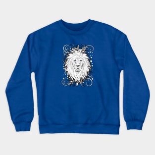 Mandala Lion, Be the Lion Crewneck Sweatshirt